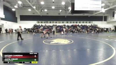 106 lbs Cons. Round 5 - Antonio Camerena, Villa Park vs Justin Asbury, Trabuco Hills