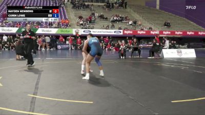 145 lbs Round 1 (16 Team) - Corin Lowe, Oklahoma City University vs Hayden Newberg, Indiana Tech