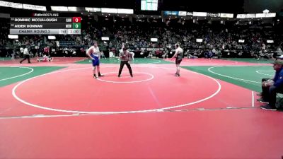 249 lbs Champ. Round 2 - Aiden Donnan, MEW3 vs Dominic McCullough, GAW1