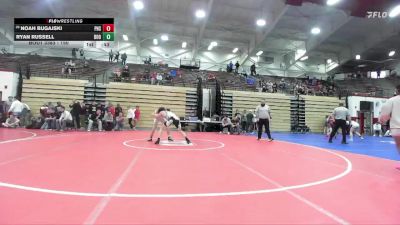 150 lbs Cons. Round 5 - Noah Bugajski, Portage High School vs Ryan Russell, Boonville