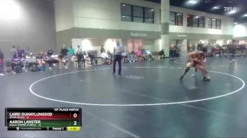 138 lbs Placement Matches (16 Team) - Aaron Lanster, Eagle Empire Purple vs Laird Duhaylungsod, NFWA Black