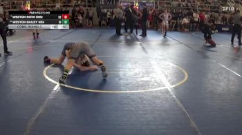 136 lbs Cons. Round 3 - Weston Bailey NE4, Upgraded Industries vs Weston Roth SW2, Covington Exempted
