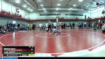 80 lbs Cons. Round 3 - Brydyn Riley, Contenders Wrestling Academy vs Gabe Liechty, Golden Eagle Elite Wrestling C