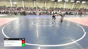 172 lbs Quarterfinal - Rylan_Aiden Hamm,Hamm, Roughneck vs Nico Trevino, Miners WC