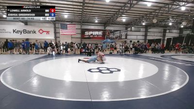 74 kg Champ. Rd Of 128 - Lowell Arnold, Ranger Wrestling Club vs Joshua Greenwood, Ohio