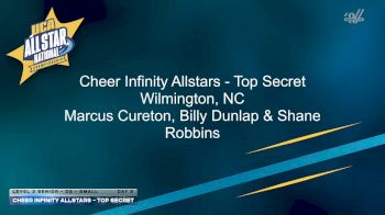 Cheer Infinity Allstars - Top Secret [2026 L3 Senior - D2 - Small Day 2] 2026 UCA & UDA All Star Nationals
