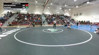 113 lbs Quarterfinal - Kole Blajszczak, Natrona County vs Eli Poitra, Campbell County