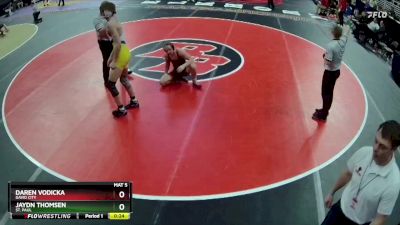 Cons. Round 2 - Jaydn Thomsen, St. Paul vs Daren Vodicka, David City