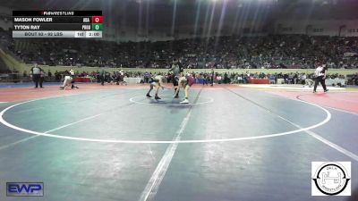 92 lbs Round Of 16 - Mason Fowler, Ada Junior High vs Tyton Ray, Prodigy Elite Wrestling