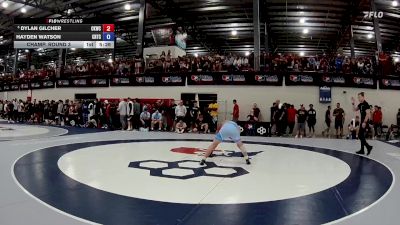 74 kg Champ. Round 3 - Dylan Gilcher, Cliff Keen Wrestling Club vs Hayden Watson, Charleston Regional Training Center
