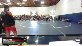 157 lbs Cons. Round 3 - Islam Abdullaev, Unattached vs Basil Othman, San Francisco State