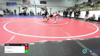 106 lbs Final - Giovanni Ramos, Team Tulsa Wrestling Club vs Mikey "911" Hess, Salina Wrestling Club