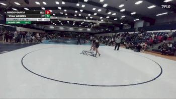 197 lbs Cons. Round 4 - Ryan Weinzen, Saint Vincent vs Sergio Garcia, Messiah