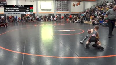 66 lbs Cons. Round 2 - Maddox Miller, Tiger Wrestling Club vs Mason Ketchen, VS Viking Wrestling Club