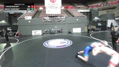 Cons. Round 6 - Caleb McElroy, Driller Wrestling Club vs Rocky Humphrey, High Desert Wrestling Club