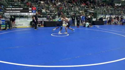 110 lbs Semis - Davis Westendorf, Immortal Athletics Wrestling Club vs Layton Alvarez, Moen Wrestling Academy