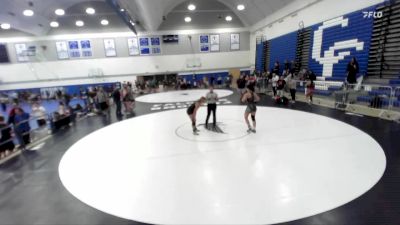 135 lbs 3rd Place Match - Jazzalynn Ramirez, Nomad Wrestling Club vs Savina La Grass, Hillcrest