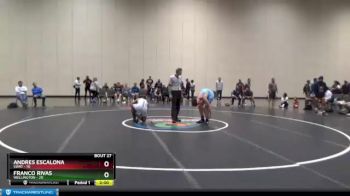 148 lbs Placement Matches (16 Team) - Andres Escalona, SWAT vs Franco Rivas, Wellington