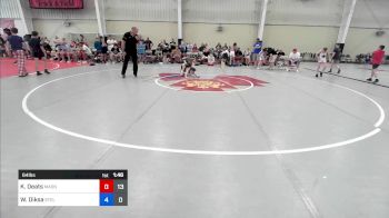 64 lbs Final - Kaison Deats, Mat Assassins Red vs William Diksa, Steller Trained Vader