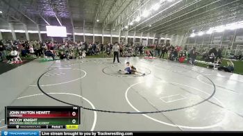 62 lbs Semifinal - McCoy Knight, Sanderson Wrestling Academy vs John Payton Hewitt, Tennessee