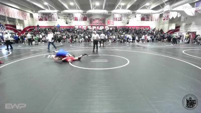 126 lbs Champ. Round 2 - Luke Tran, Independence vs Riley Ballard, Gilroy