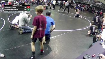 70 lbs Champ. Round 1 - Rowan Combs, Pioneer Wrestling Club vs Hesston Hohman, Centennial Wrestling Club