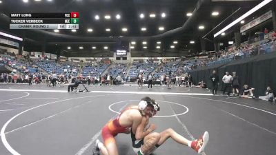 133 lbs Champ. Round 3 - Matt Long, Pratt Community College vs Tucker Verbeck, Maize High School