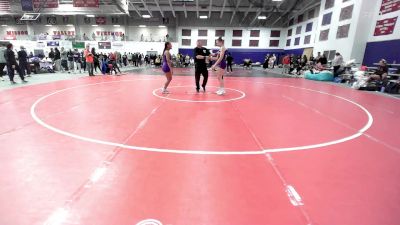 160 lbs Cons. Round 3 - Mya Willis, Missouri Valley College vs Maria Slaughter, Unattached