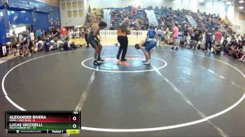 165 lbs Quarters & Wb (16 Team) - Alexander Rivera, SOWA / HWC BLUE vs Lucas Vaccgelli, Palm Harbor WC