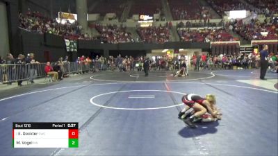 57 lbs Quarterfinal - Emersyn Dockter, Conrad Wrestling Club vs Maci Vogel, Project Wrestling