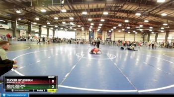 100 lbs Rd# 4- 2:00pm Friday Final Pool - Tucker McLennan, Nebraska Elite vs Beau Delong, Crass Trained