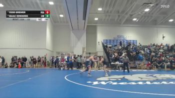 132 lbs Cons. Semi - Isaac Edwards, Lewisburg vs Todd Brewer, Picayune High School