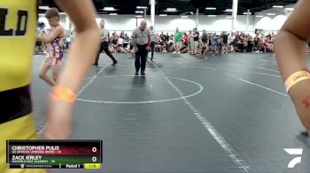 84 lbs Round 5 (8 Team) - Armani Derousie, U2 Upstate Uprising White vs Silas Dietrich, Mayfield Mat Academy