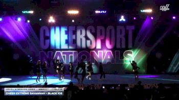 Cheer Extreme Savannah - Black Ice [2026 L4 Senior Coed - Small Day 2] 2026 CHEERSPORT National All Star Cheerleading Championship