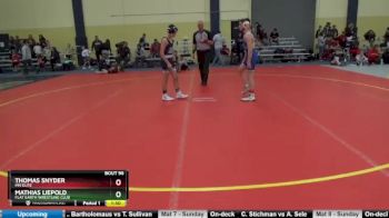 110 lbs 5th Place Match - Mathias Liepold, Flat Earth Wrestling Club vs Thomas Snyder, MN Elite