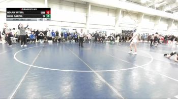 120 lbs Quarterfinal - Raul Garcia, Copper Hills vs Nolan Witzel, Gunnison