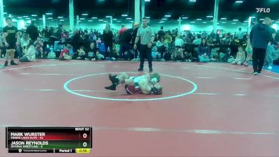 80 lbs Round 7 (10 Team) - Mark Wurster, Finger Lakes Elite vs Jason Reynolds, Smyrna Wrestling