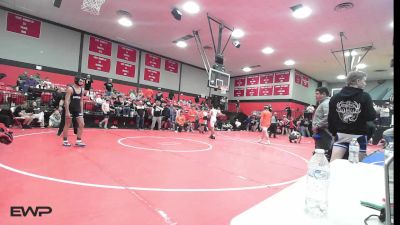 126 lbs Semifinal - Jericho Burkart, Coweta vs Benton Welch, Woodland Boys