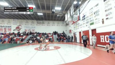 105 lbs Cons. Round 6 - Vanessa Ortiz, Glenns Ferry vs Mckinley Butler, Fruitland