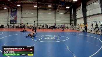 92 lbs Rd# 8- 12:30pm Saturday Final Pool - Elias Taylor, NCWAY National Team vs Edward Encarnacion III, Maryland GOLD