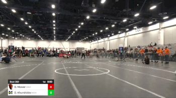 285 lbs C Of 8 #1 - David (Brett) Mower, Oregon State vs Dzhabrail Khurshidov, Michigan