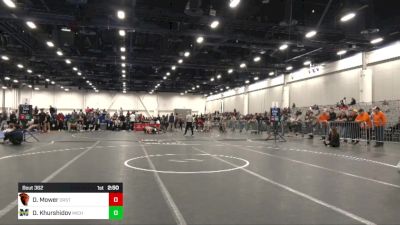 285 lbs C Of 8 #1 - David (Brett) Mower, Oregon State vs Dzhabrail Khurshidov, Michigan