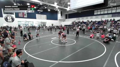 190 lbs Quarterfinal - Samantha Freire, Chaparral High School Wrestlin vs Reanna Chavez, Mayfair