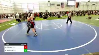 120 lbs Rr Rnd 3 - Michael Gilinsky, Legacy Elite WC vs Michael Madrigal, Eastern Sabers