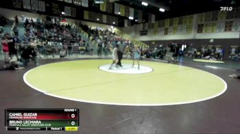 71 lbs Round 1 - Bruno Lechiara, Temecula Valley Wrestling Club vs Camiel Guizar, Powerline Wrestling