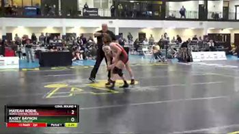 116 lbs Cons. Round 4 - Mateah Roehl, North Central College vs Kasey Baynon, Emmanuel College