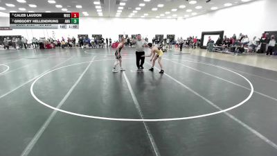 126 lbs Semis - Caleb Laudon, Wisconsin vs Gregory Hellendrung, Askren Wrestling Academy