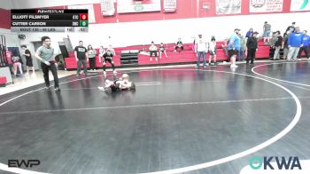 46 lbs Consolation - Elliott Filsmyer, Grove Takedown Club vs Cutter Carson, Salina Wrestling Club