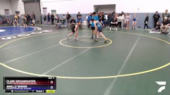 145 lbs Round 1 - Clare Groundwater, Valdez Youth Wrestling Club Inc. vs Brielle BInder, Pioneer Grappling Academy