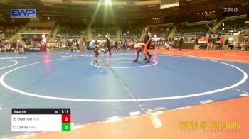 108 lbs Quarterfinal - Bradley Bauman, Kodiak Attack vs Cody Clarke, Roundtree Wrestling Academy